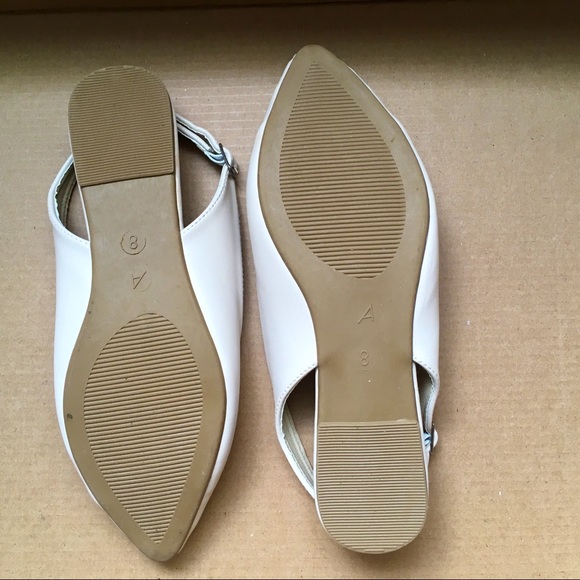 Ballerina Pink Slingback Flats - Picture 3 of 5